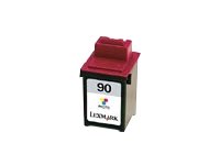 Image of Lexmark Cartridge No. 90 - Print cartridge (photo) - 1 x colour (cyan, magenta, yellow) - 450 pages