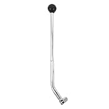 NUOBESTY Palanca de Cambio Agarre Ergonómico Antideslizante para Quad y Buggy en Metal Plata para Condiciones Polvorientas y Travesías Largas Desierto