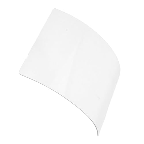 KONTONTY Sandblasting Hood Dust Protection Mask 2mm Organic Glass Lens Replacement Part for Grinding and Sanding Tasks, High-efficiency Sand Hood Attachment for Industrial Use