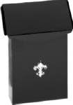 Gibraltar Mailboxes Gibraltar City Classic Wall-Mounted Black Mailbox 9-3/4 in. H x 3-1/4 in. W x 6-1/4 in. L