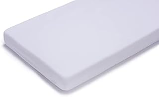 Waterproof Mattress Protector 80x160 cm (2ft 7,5" x 5ft 3,3") Terry Cotton Fitted - PPG4KIDS Made in EU & OEKO-TEX® Certified. 80x160cm White