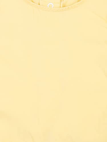 Image of GJ Baby Girls' Yellow Woven Top | KnitsHand-wash | Regular Fit