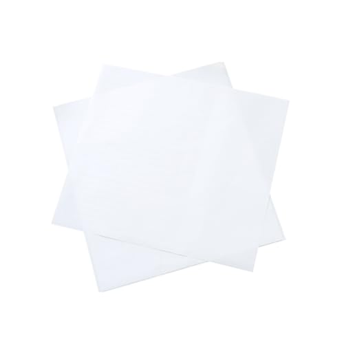 SOLUSTRE 100pcs Oil Absorption Papers for Fried Food Disposable Baking Paper Liners Food Grade Odorless for Frying Roasting and Pastry Cooking