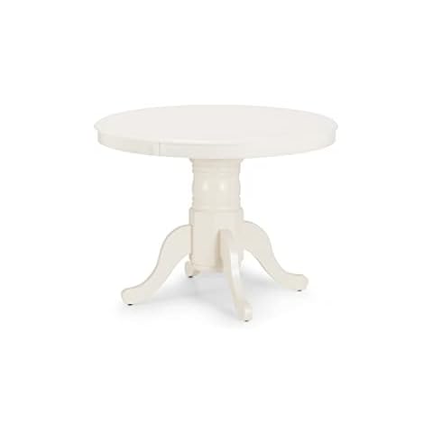 Julian Bowen Ivory Wood Stanmore Dining Table Cover