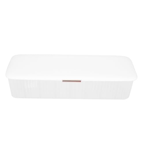 Caja de almacenamiento para cables de PP blanco organizador de cargadores para el hogar