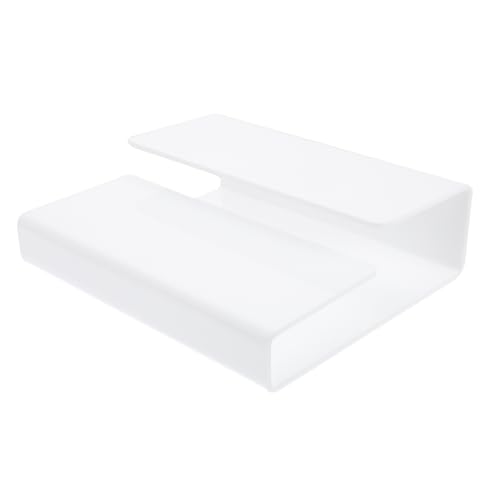 PRETYZOOM 1pc Stepped Glasses Frame Glasses Holder Rack Display Shelf Glasses Storage Holder Glasses Show Holder Eye Glasses Eyeglass Holder Eyeglasses Glasses Show Stand White Acrylic