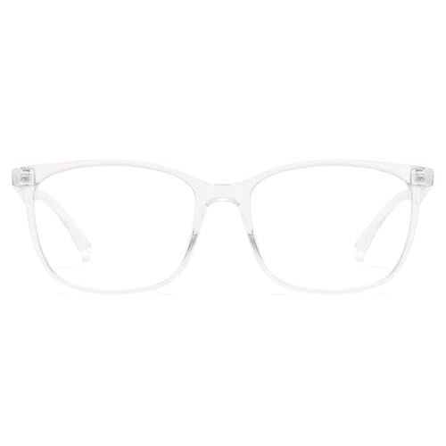 Image of Cyxus Blue Light Glasses for Men Women Reduce Eye Strain Square Frame | Eye Protection,UV Protection,Lightweight TR90 Frame,Ideal for Computer Screen Office Work