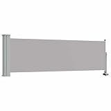 vidaXL Seitenmarkise Ausziehbar UV- und Wasserbeständig Sonnenschutz...