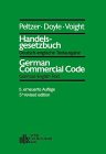 German Commercial Code: German-English text with an introduction in English 3504455039 Book Cover