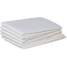 VINAURA Ultra Soft Disposable Non-Woven Cloth / Fabric Facial Tissue | Dry Wipe Cleaning Beauty Towel Salon Use Makeup Removal | Durable Multi-purpose Tissue Napkin Dry Hanky (12*12 100pcs)