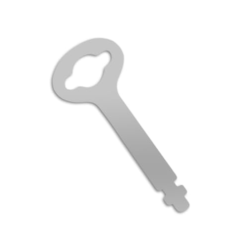 96507 Flat Key for Singer Simanco Vintage Sewing Machine Bentwood