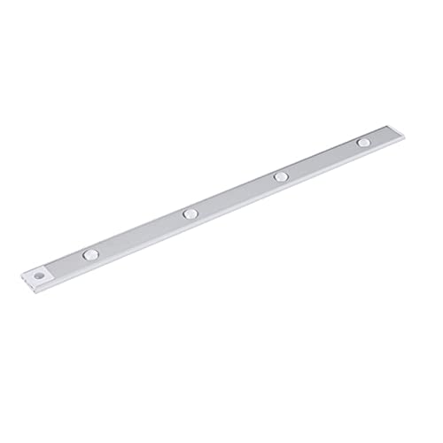 Barre LED capteur corps humain gradateur trichromatique argent 60cm