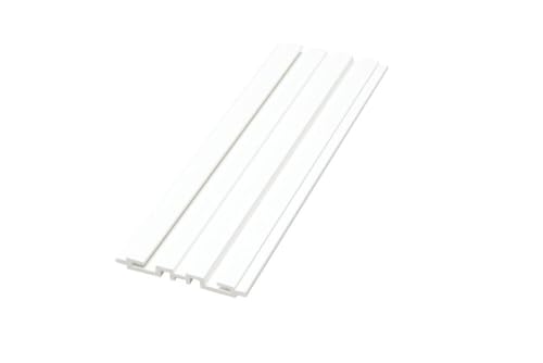 Rails verticaux blocs de verre alignement parfait sans mortier pour briques de 7,6 cm