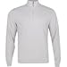 Greg Norman Weatherknit Lined 1/4 Zip Windsweater Shark Grey Heather L