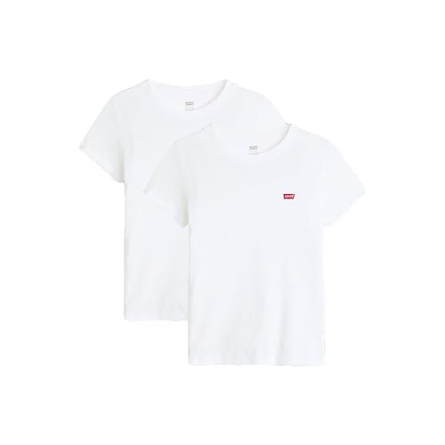 2Pack Essential Ss Tee 2 Pack Tee White
