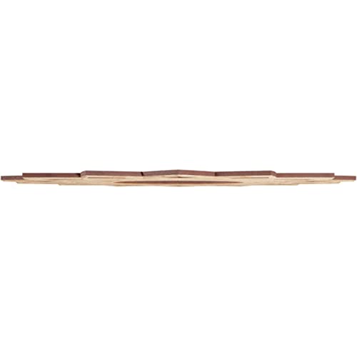 Image of Ekena Millwork 16 inchOD x 6 1 /8 inchID x 3 /8 inchT Eleanor Wood Fretwork Pierced Ceiling Medallion, Alder
