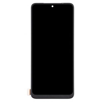 Image of Mobile Glass For LCD Display with Touch Screen Digitizer Display Assembly Full Screen Protector Combo Folder For Xiaomi (Redmi Note 10)