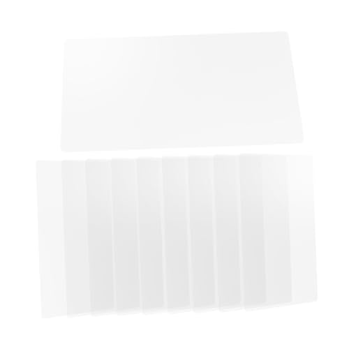 JEWEDECO 10 PiÃ¨ces Imprimer Le Tableau De Copie Outil De Dessin Planche Ã  Dessin Pour Stylo D'impression 3d Bloc-stylo 3d Pochoirs Stylo 3d Tapis De Stylo 3d Tapis De Peinture Blanche Pvc