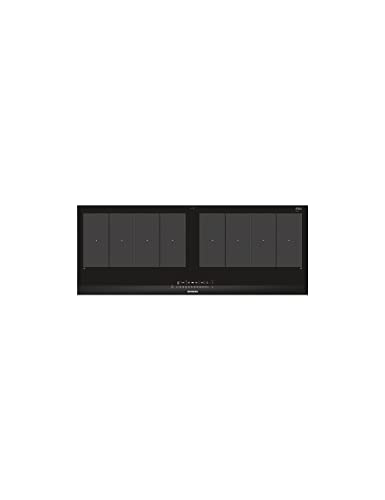 Siemens iQ700 Placa de Inducción, FlexInducción, Negro, 90 cm, 2 zonas / topClass