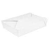 300 Stück - Amerikanische Mikro-Boxen ’Thepack’ 1470 ml 230 + 12 Pp G/M2 19,6 x 14 x 4,5 cm Weiß Nano-Micro Wellpappe