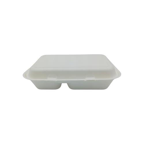 Boîtes à repas étanches en bagasse résistante pour traiteur - 2
