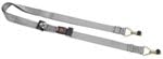 Q'Straint M Series Lap Belt for L Track - Gray PN: ML-320