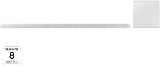 SAMSUNG Barra de Sonido HW - S801B - Diseño UltraSlim, Dolby Atmos inalámbrico, Q-Symphony Gen II, 3.1.2 Canales y SpaceFit Sound.