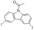 9-Acetyl-3,6-diiodocarbazole,CAS:606129-89-9, with high purity96%, 5g