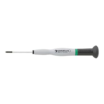 Stahlwille 47523020 Electronics Cross-head Screwdriver, PH 0, 160 mm, 3 mm Dia., Phillips-Recess, Precise Fit, High-torque Transfer, Comfortable Handle, Made in Germany