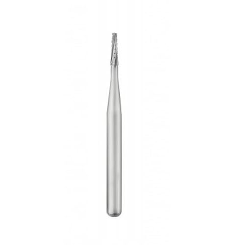 SS White 16890 Dental Carbide Bur, Friction Grip Shank 699, 19 mm Length, Taper/Flat Shape (Pack of 10)