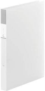 まとめ）キングジム FAVORITESリングファイル(透明) A4タテ 2穴 140枚