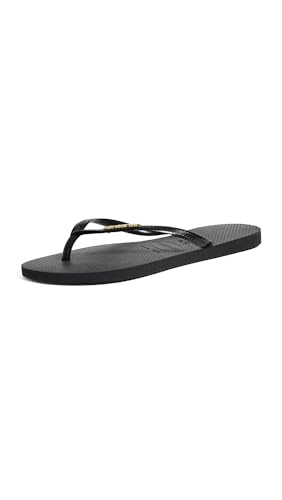 Image of Havaianas Women's Slim Logo Metallic Sandals