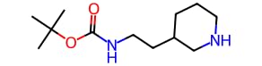 3-(N-BOC-Aminoethyl)-Piperidine,CAS:215305-98-9, with high purity97%, 1g