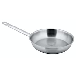 Metro Professional Poêle non enduite Ø 24 cm en acier inoxydable pour induction Cover