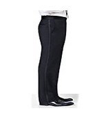 Men's Plain Front Tuxedo Trouser 3037P-34x34 Black