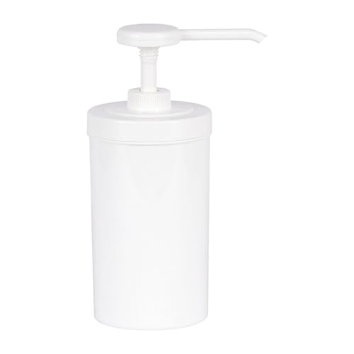 Colcolo Dispensador de Salsas, dispensador de Jarabe de café, contenedor de 1 l para Uso Comercial, Bombas para condimentos, Bomba de kétchup y Jarabe para, 10cc