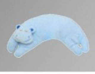 Angel Dear - Blue Hippo, Curved Pillow