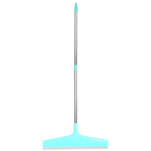 Image of Zureni Squeezee 18 inch Floor Cleaning Wiper with Long Handle & Wide Foam for Bathroom Tiles, Garage Concrete and Windows - (Random Color, Pack of 1)