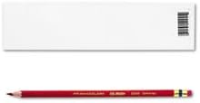 (3 Pack Value Bundle) SAN20045 Col-Erase Pencil w/Eraser, Carmine Red Lead/Barrel, Dozen