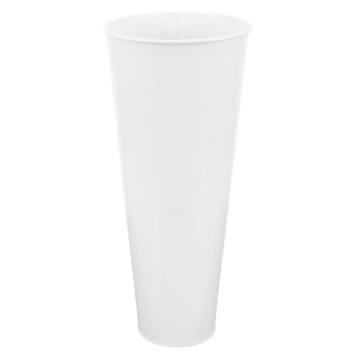 Rangement d'ombrelles de grande capacité Alipis seau porte-parapluie blanc pour maison