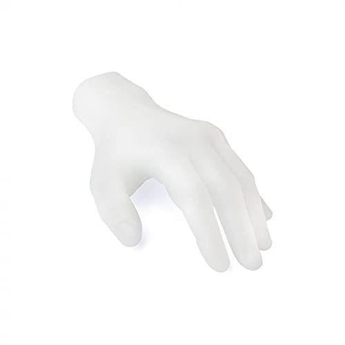 A Pound of Flesh Practice Tattoo Hand With Wrist Silicone Tattooing Fake Skin for Practice or Display Professional Quality, Right Hand Dark Brown Skintone