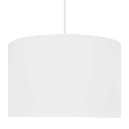 Suspension Luminaire 2xE27 en coton Ø38cm avec diffuseur pour salon