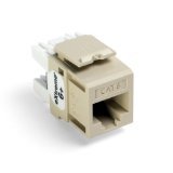 Leviton Extreme 6+ QuickPort CAT 6 Connector (61110-BI6) Ivory