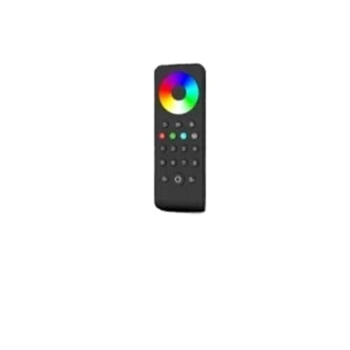 Télécommande RS8 RGB+CCT 2.4GHZ à roue tactile pour gestion multizone de ruban LED