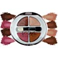 Lotus Makeup Ecostay Velvet Eye Shadow Palette Shimmery Finish, Eye Color Powder Makeup, Forestry, 5g (Multicolor)-image-45