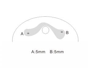 Miniatura 8 de Ultrasonido Guiado Punción tiroidea Fantasma Biopsia tiroidea de punción Entrenamiento de la práctica de la punción, Biopsia celular, Enfoque de