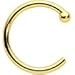 Body Candy Tiny Nose Ring Hoop 20 Gauge 1/4