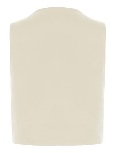 JEYPINMI Kids Boys Sleeveless Button Down Formal Suit Vest V Neck Wedding Pageant Party Tuxedos Waistcoat Tops4