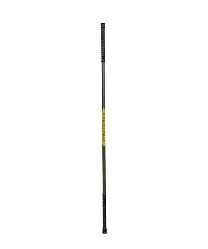 Mobility Stick, Flexibiliteit Trainer, Hulp voor Schouder, Rug, Full Body, 54 of 66 inch, Meerdere Kleuren (Bos, 54 inch)