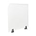Silencear Acrylic Clamp-on Desk Partition, 23 x 18 Inch Translucent Desk Privacy Panel, Frosted Desk Dividers for Office Schools Classrooms, 2 Pcs